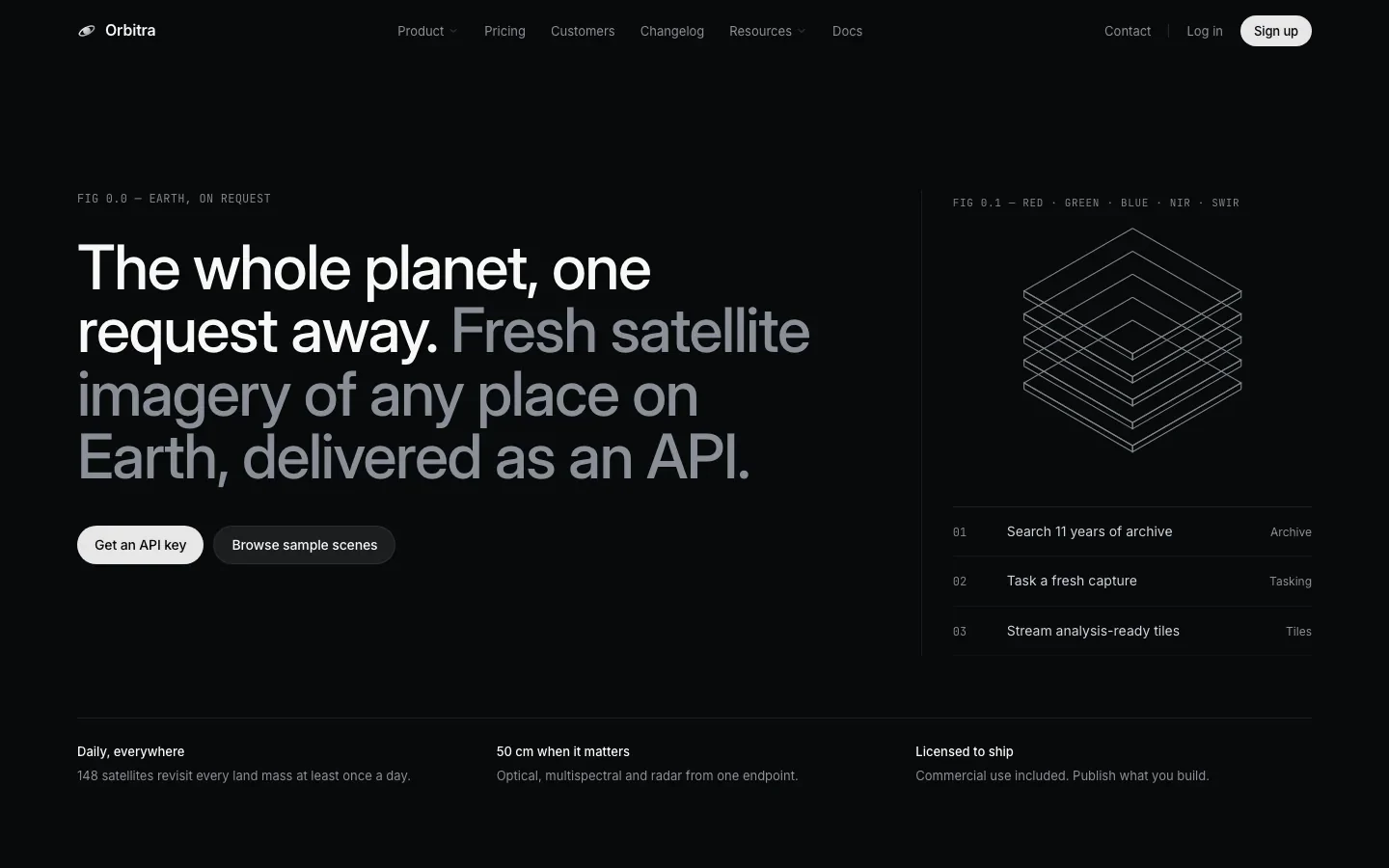 The homepage built with a Grayskill: calm, professional and on-brand