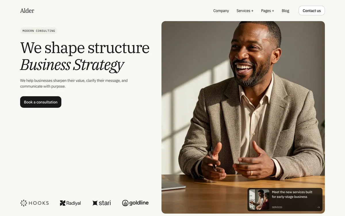 Alder website skill